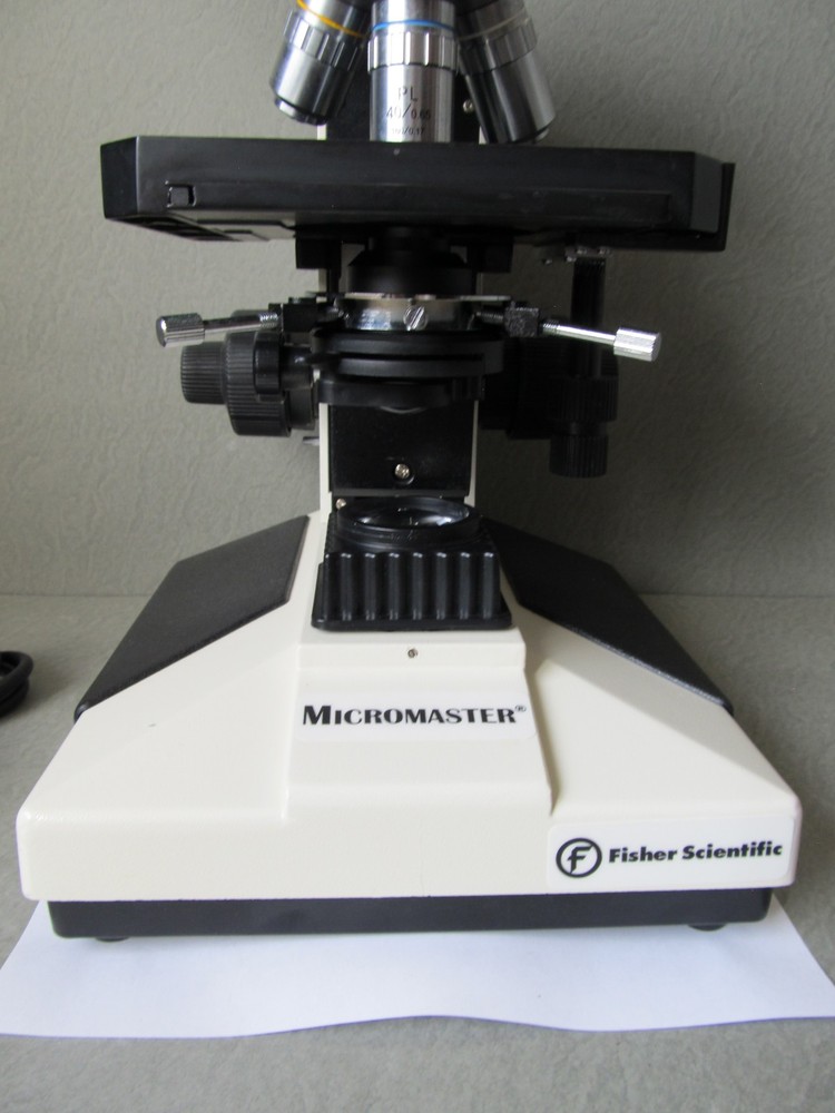 Fisher Micromaster 12-561B Binocular Microscope ***Pls Read