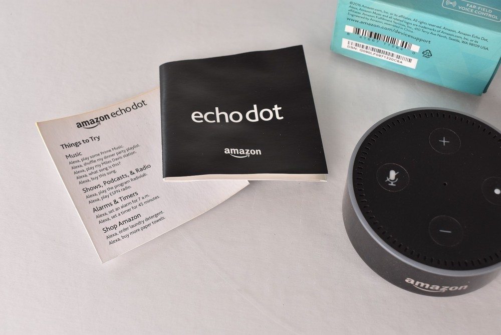 Amazon Echo Dot (2nd Generation) Smart Speaker w/Alexa