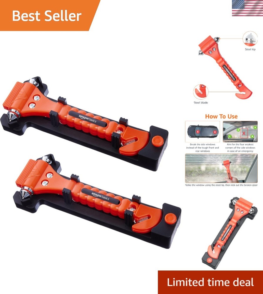 Emergency Car Escape 2-Pack - Orange