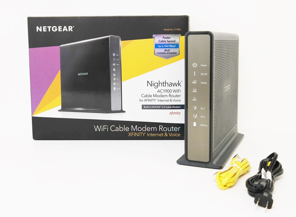 NETGEAR Nighthawk C7100V AC1900 Wireless Router