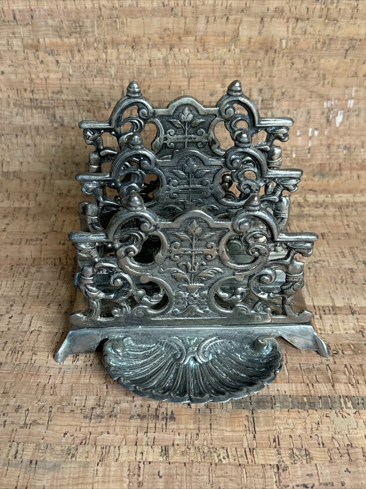 Victorian art Nouveau Style Letter Holder