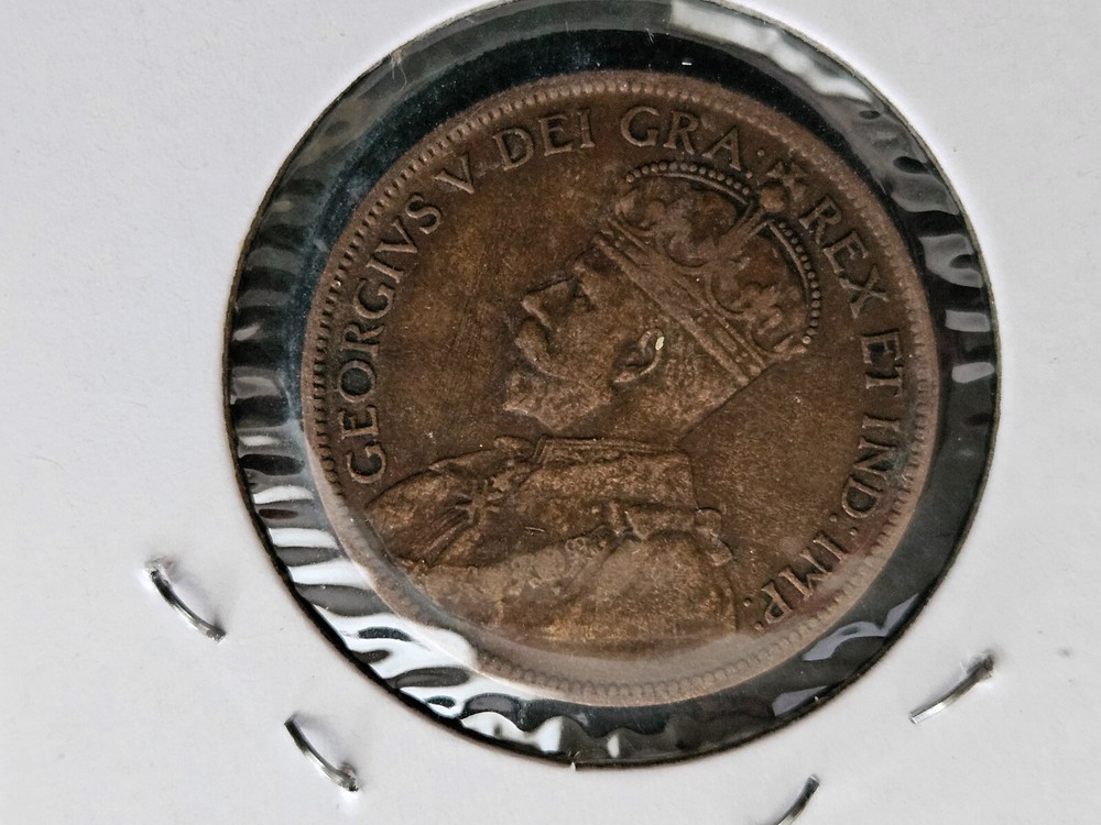 1919 Canada One Cent Queen Victoria Large Cent