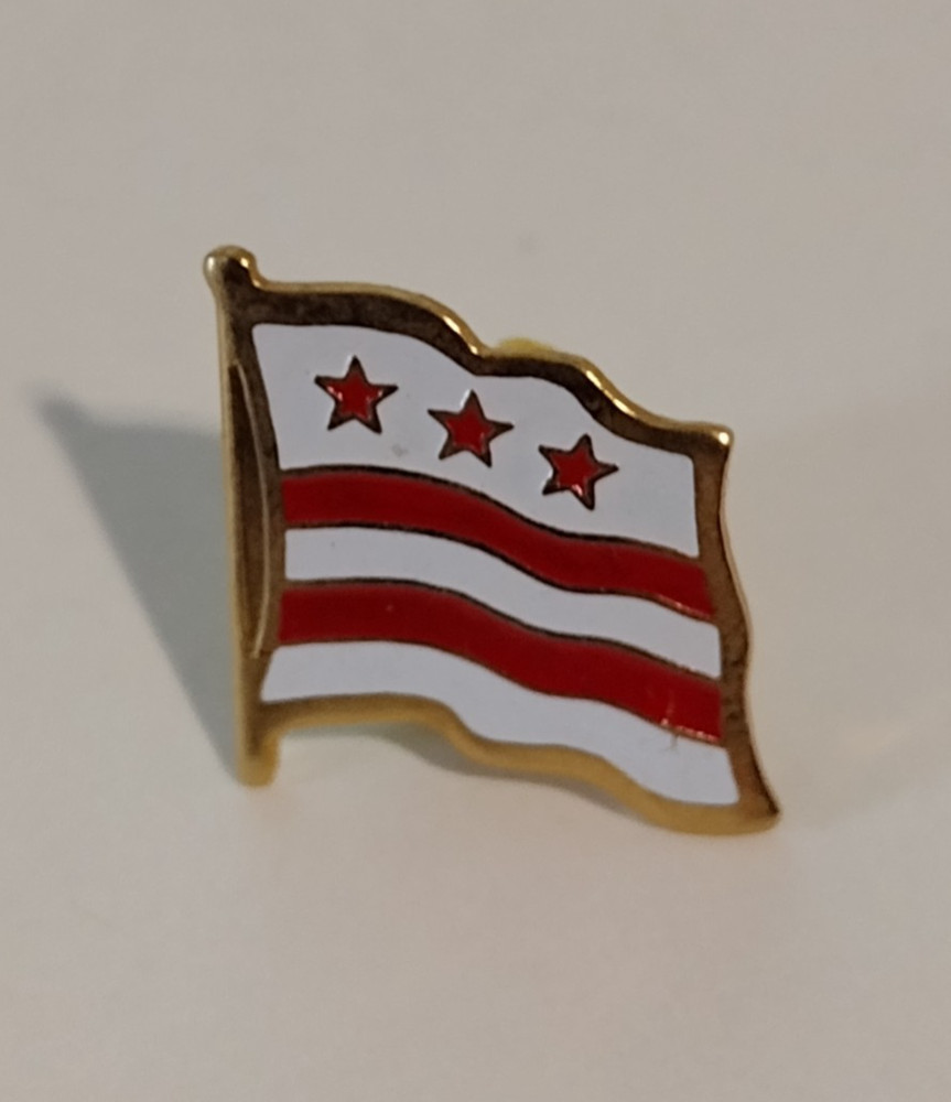 Washington DC Flag Pin