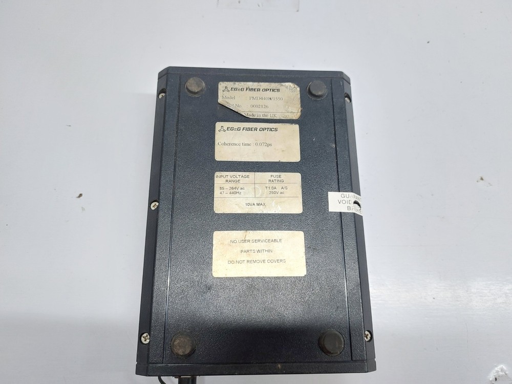 Eg&g Netteest pmd440b/1550 Fiber Optics Led Light Source