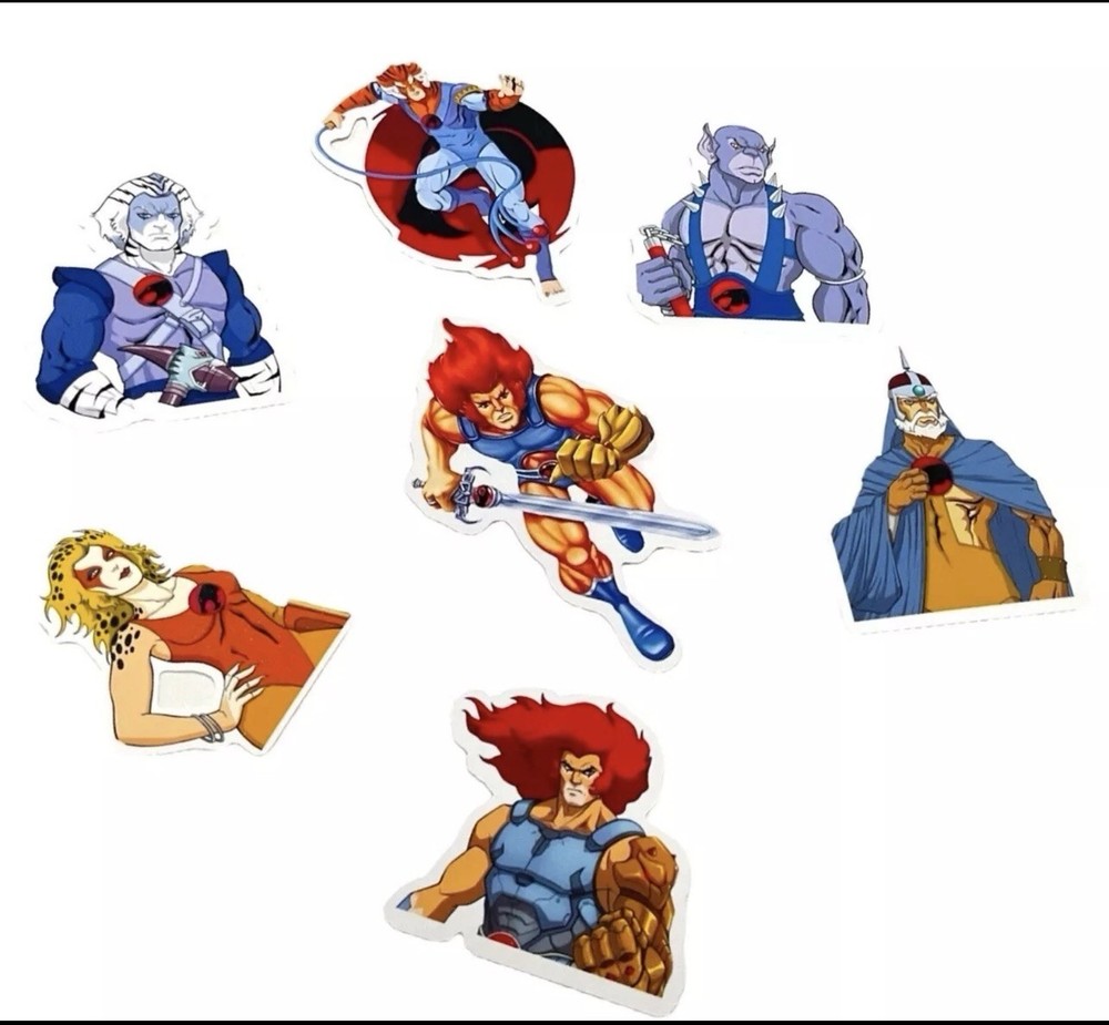 Thundercats Saturday Morning Cartoons Decal 5 Pack