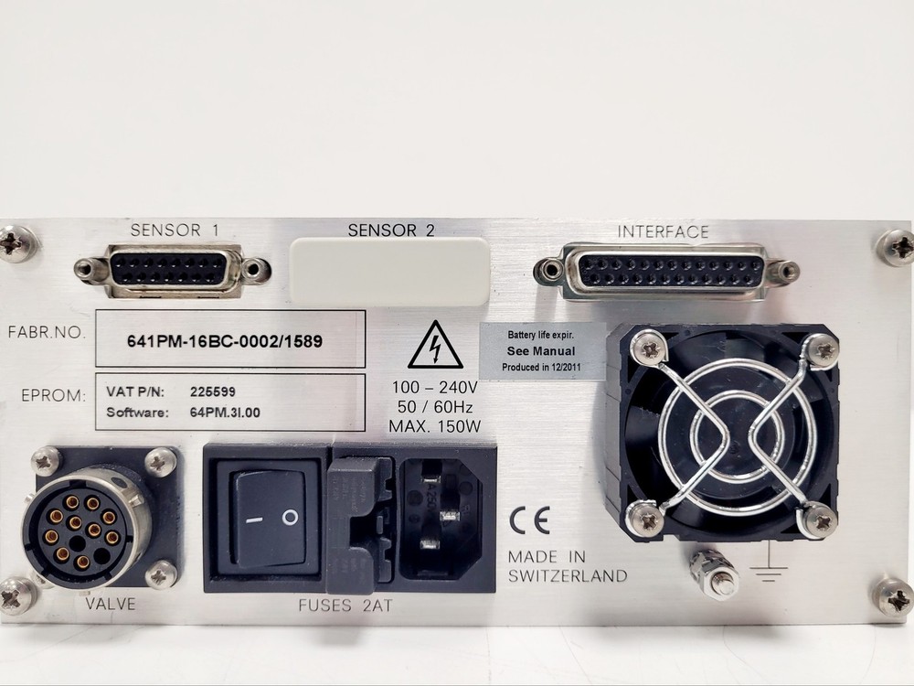 VAT PM-5 Adaptive Pressure Controller UHV Lab