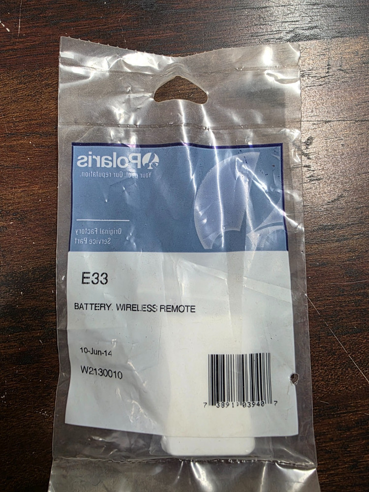 Polaris Zodiac Wireless Remote Battery