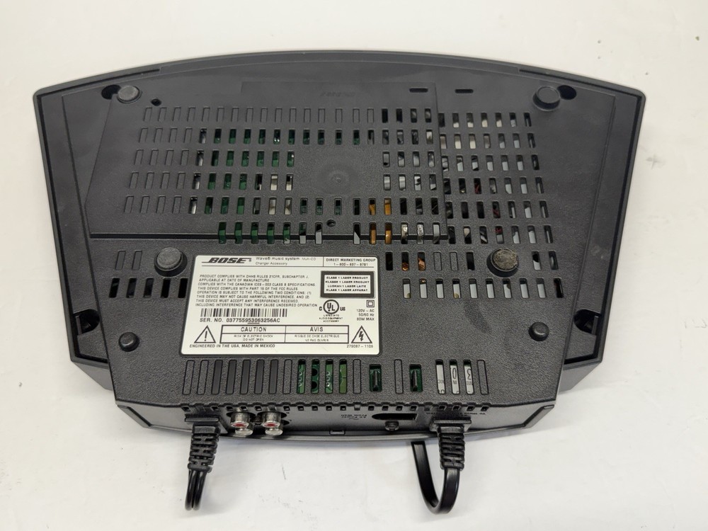 Bose Wave Music System 3-disc Multi-CD Changer Accessory Untested Parts Only
