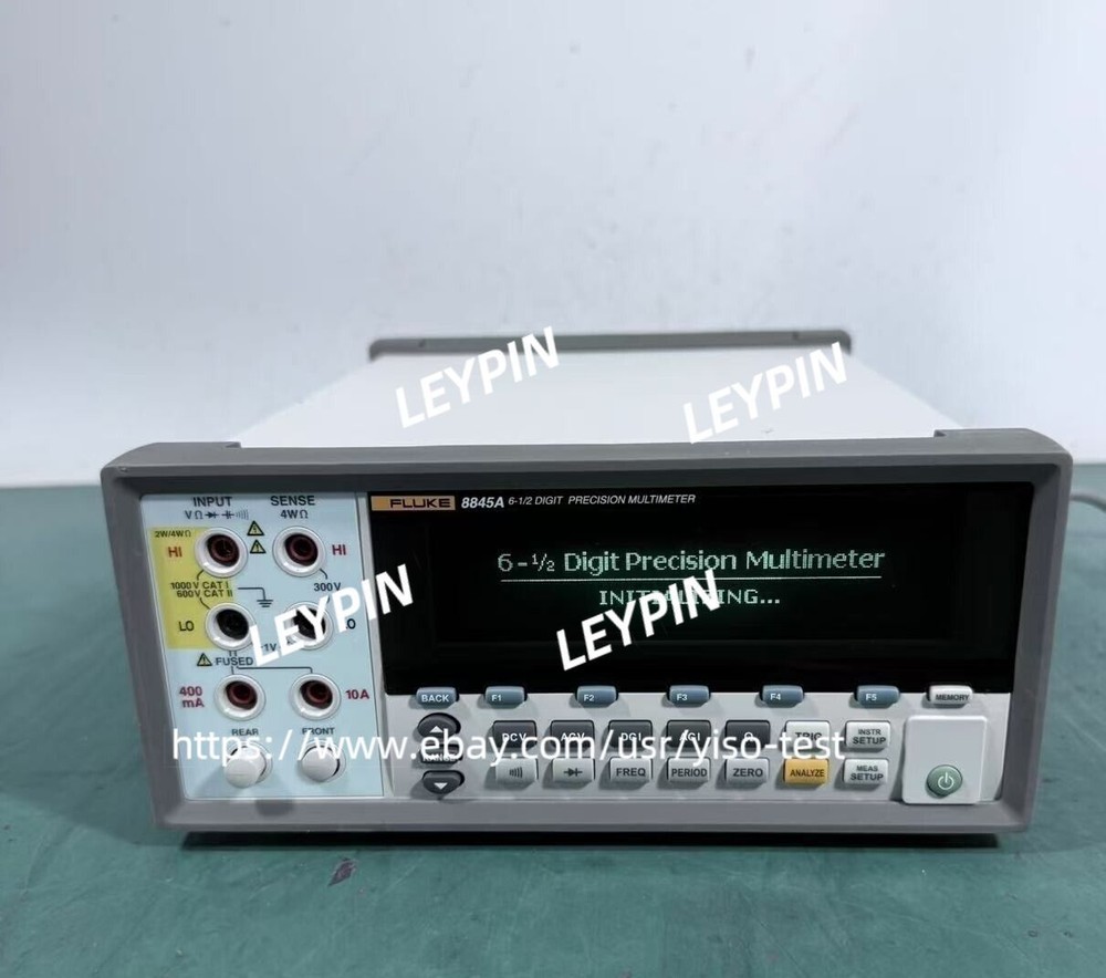 Fluke 8845A Digital Multimeter 6.5 Digit Precision Multimeter /Good function #$
