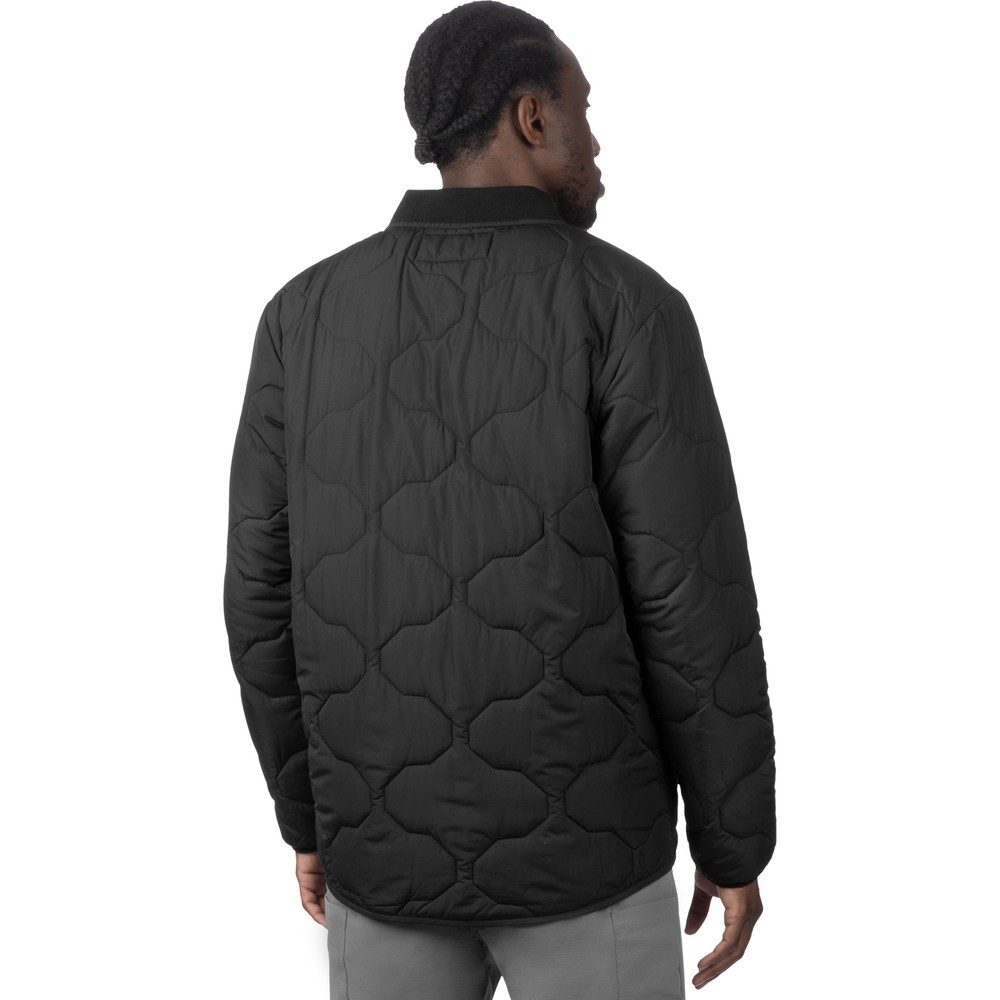 FXR Snowmobile Unisex Rig Quilted Jacket - Black