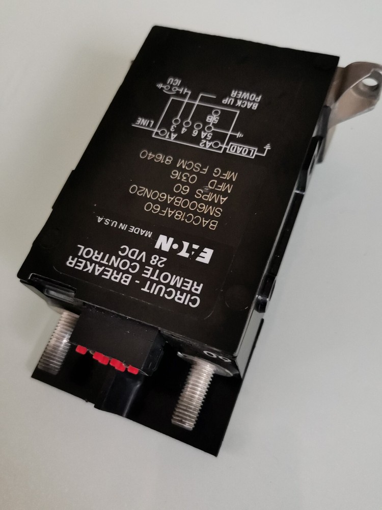 E.T.N REMOTE CONTROL CIRCUIT BREAKER 28VDC
