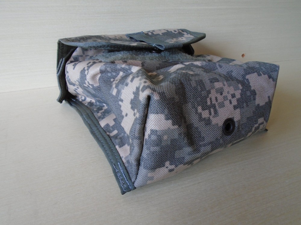 Initial Attack ACU MOLLE M60 100RD Saw Mag Pouch w/ Inserts USGI ISSUE