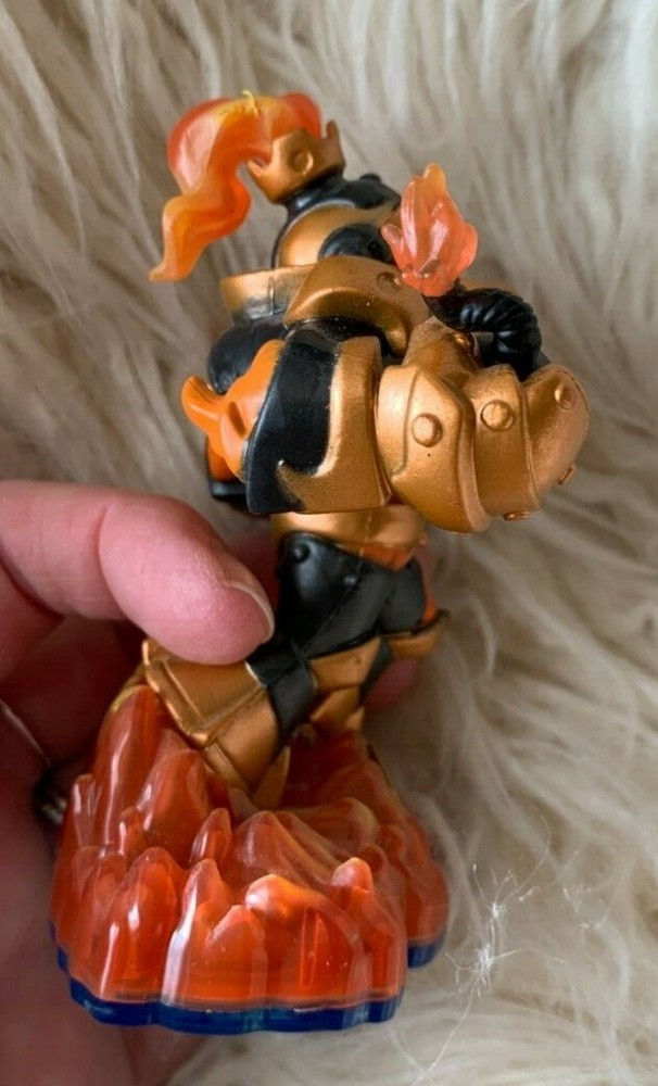 BLAST ZONE Skylanders SWAP FORCE loose figure card & code sticker Blue Base