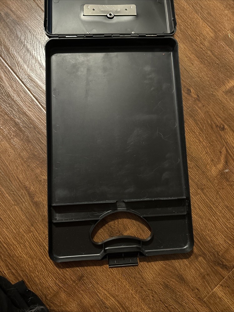 Saunders Plastic Calculator Clipboard 1", Black