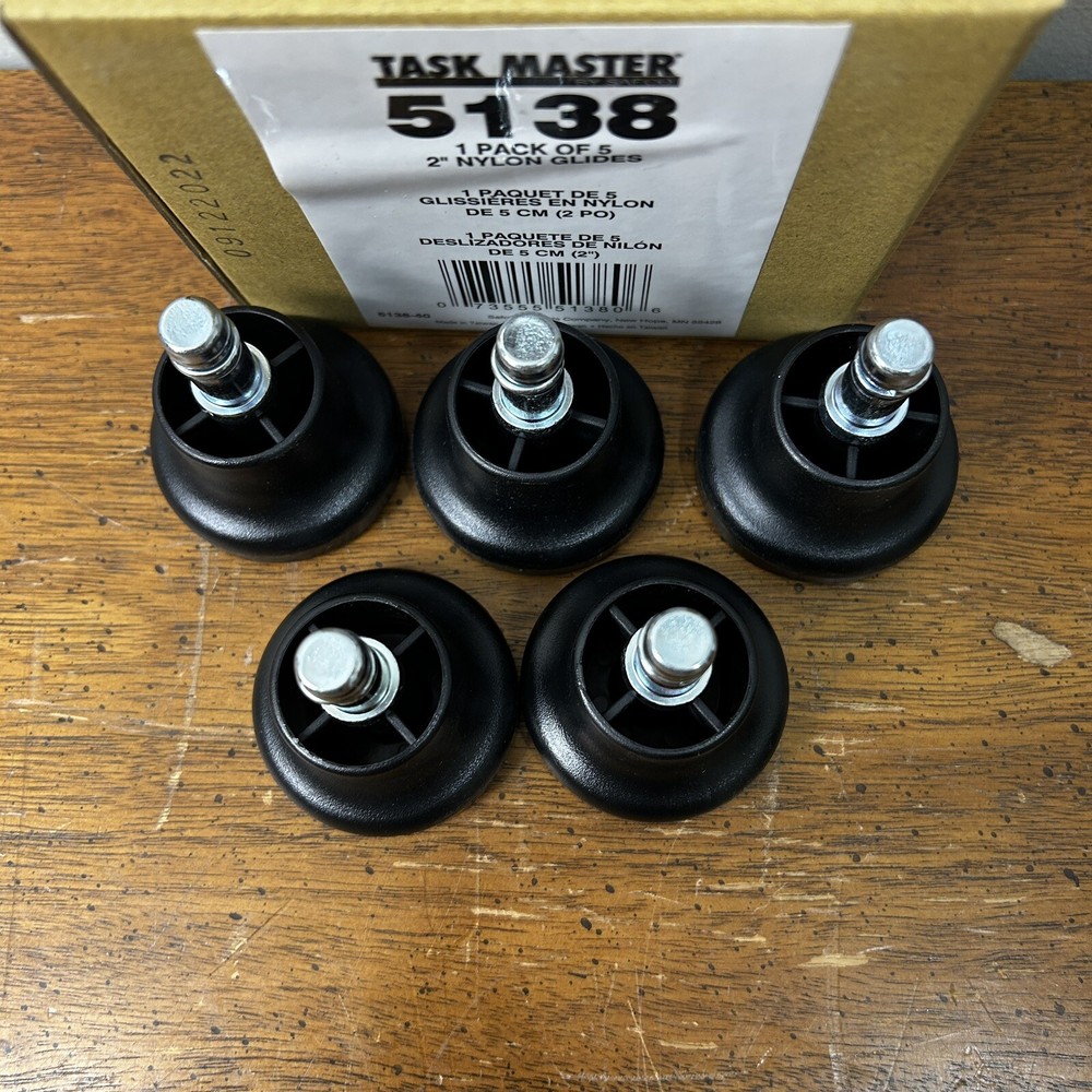 Safco | Task Master | Nylon 2" Glides for Apprentice II | 5138