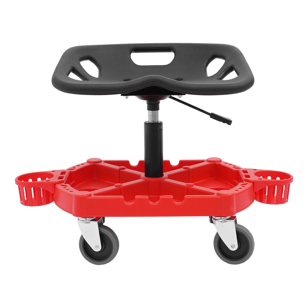 Adjustable Garage Shop Stool Rolling Work Stool Mechanic Work Seat With Casters