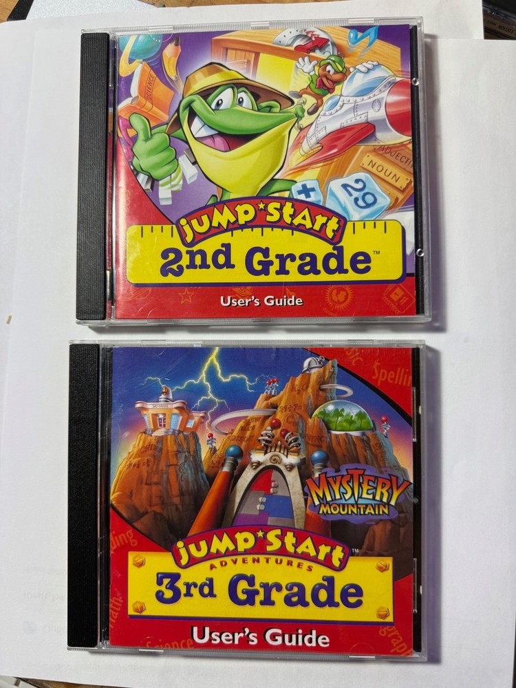 JUMP START: LEARNING SYSTEM 2ND & 3RD GRADE PC CD-ROM 1996, KNOWLEDGE ADVENTURE