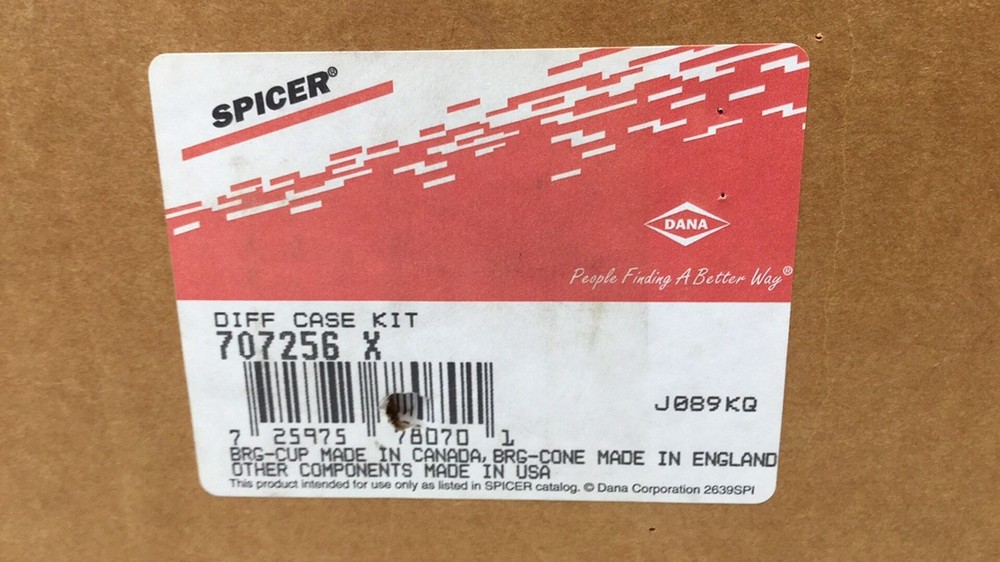 Spicer 707256X Differential Assembly Kit