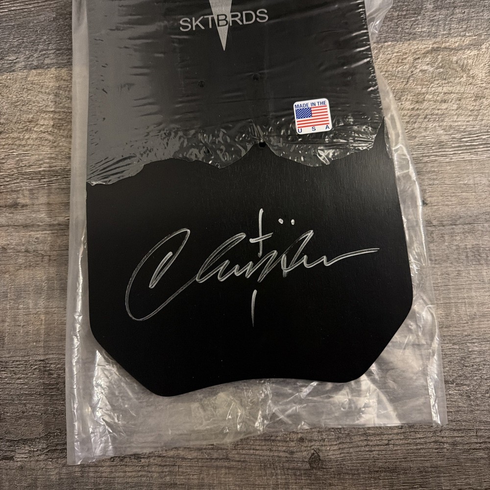 Christian Hosoi Hammerhead Skateboard Deck Autographed