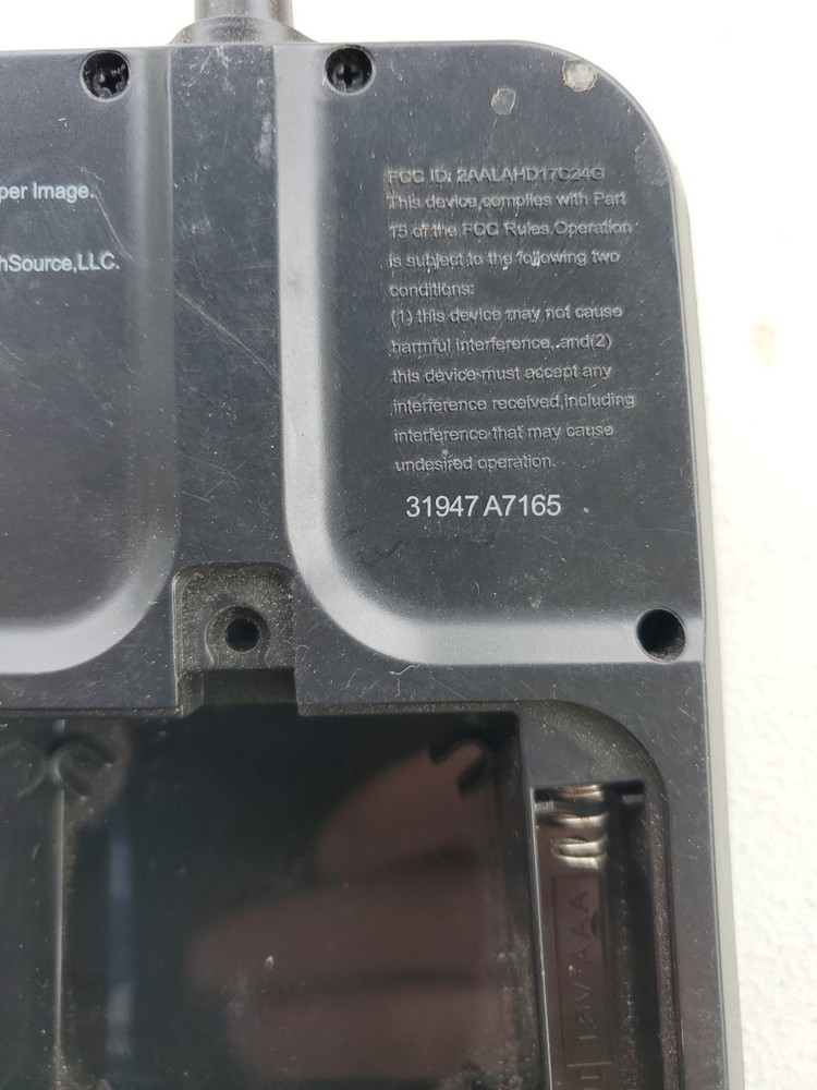 Sharper Image DX-1 Micro Drone All Black Quadcopter Remote Control