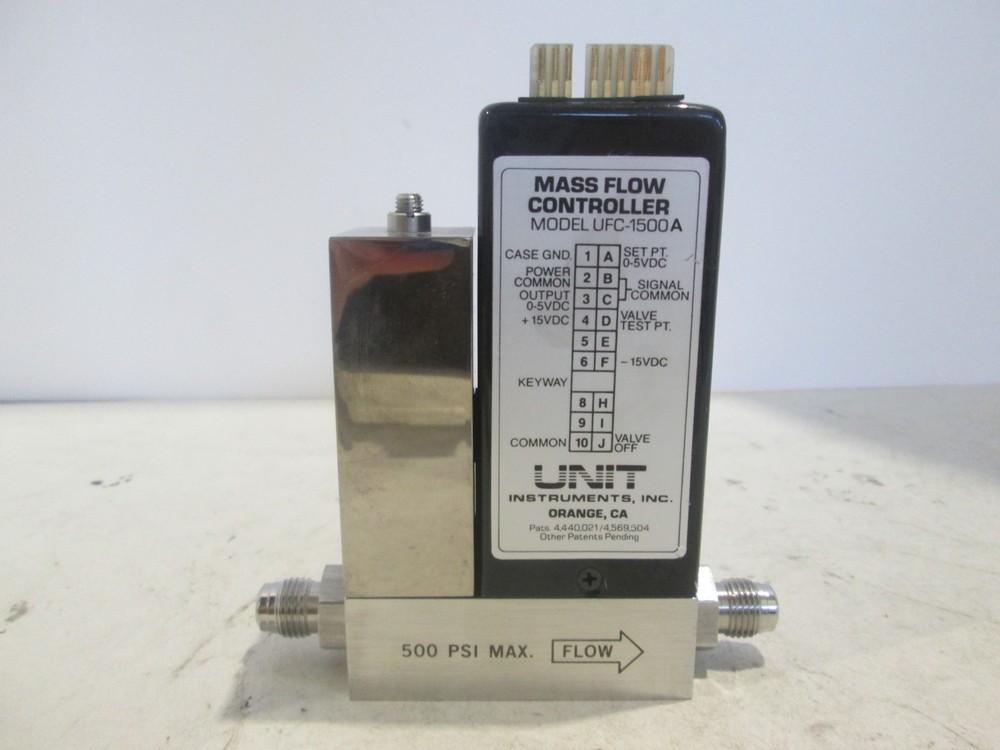 Unit, UFC-1500A, Mass Flow Controller, 200 SCCM, SF6, Used