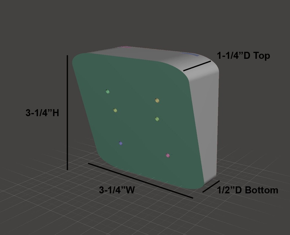 Horizontal Downspout Mount for Ring Spotlight PRO Camera