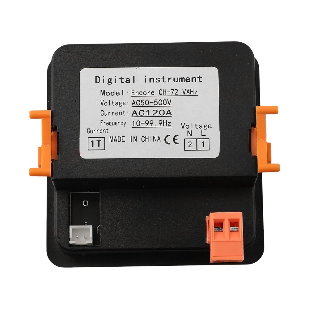 72 Type AC Volt Ampere Frequency Meter with Embedded Installation Size