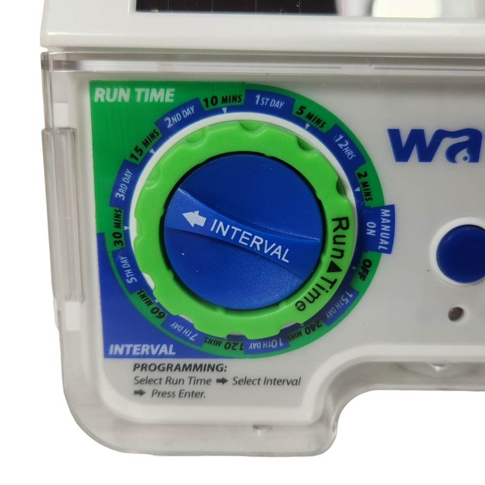 Solar Powered Water Tap Irrigation or Sprinkler Programmable Timer by Watex
