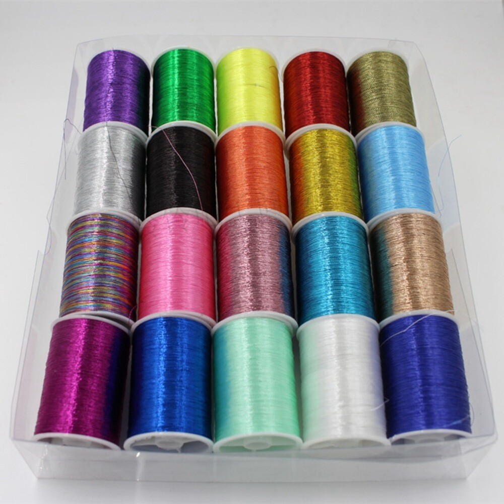 Embroidery Thread Metallic Embroidery Floss Metallic Thread Set
