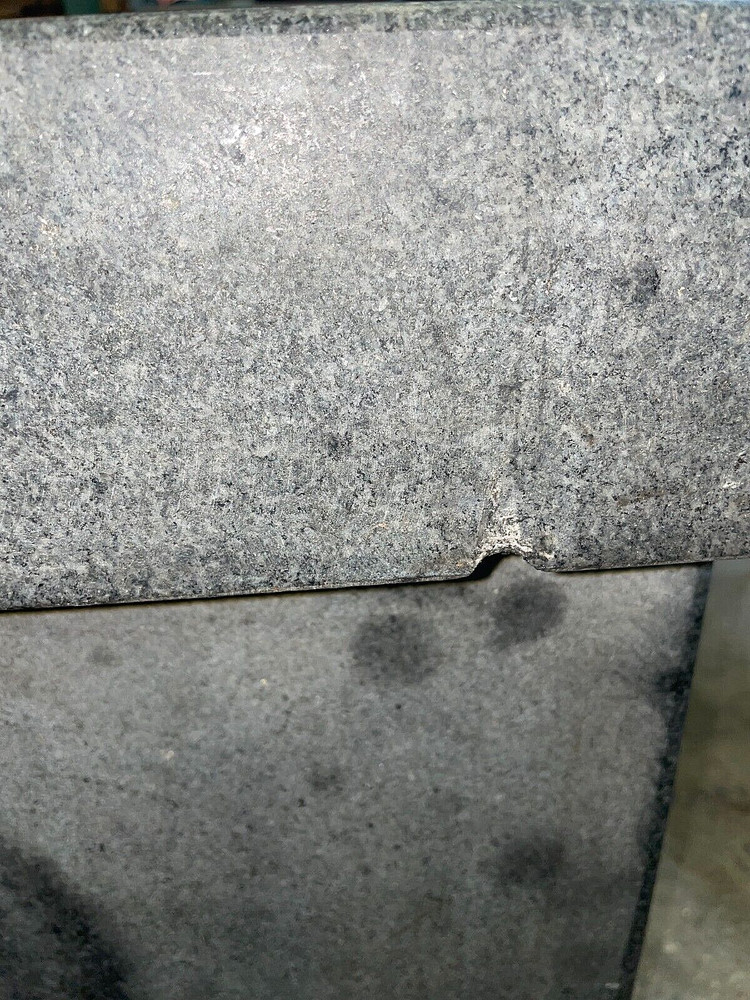 COLLINS MICROFLAT SOLID GRANITE INSPECTION TABLE 60" X30" X28-1/2" 4"GRANITE