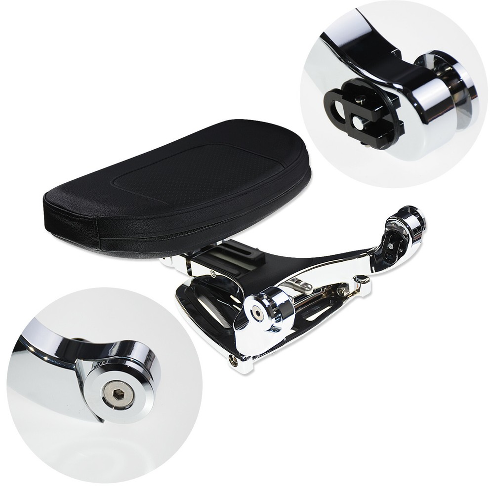 Multi Purpose Driver Passenger Backrest Rack Fit For Harley Road Glide 2014-2020