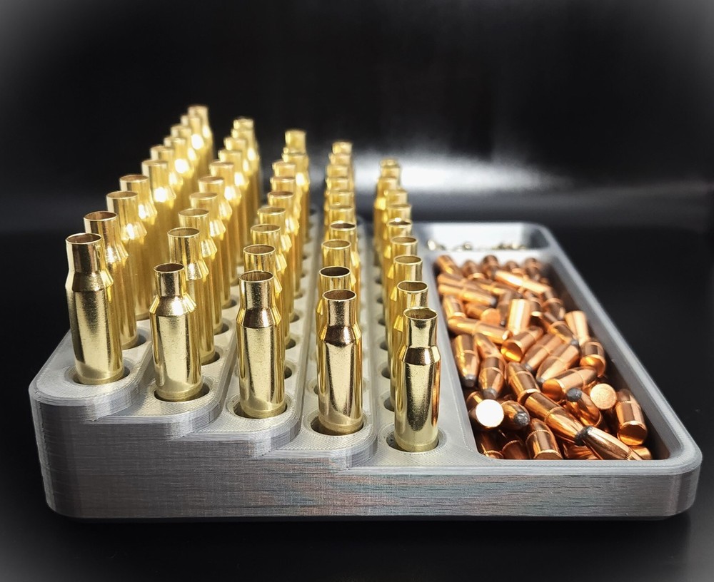 6.5 PRC Reloading Tray Blocks Stepped Bleacher Type .550 RMD3D