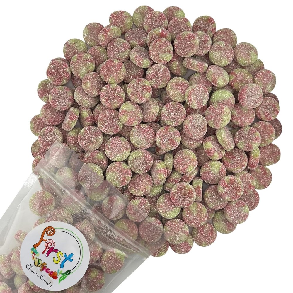 FirstChoiceCandy Sour Gummy Bite Candy two flavor two color