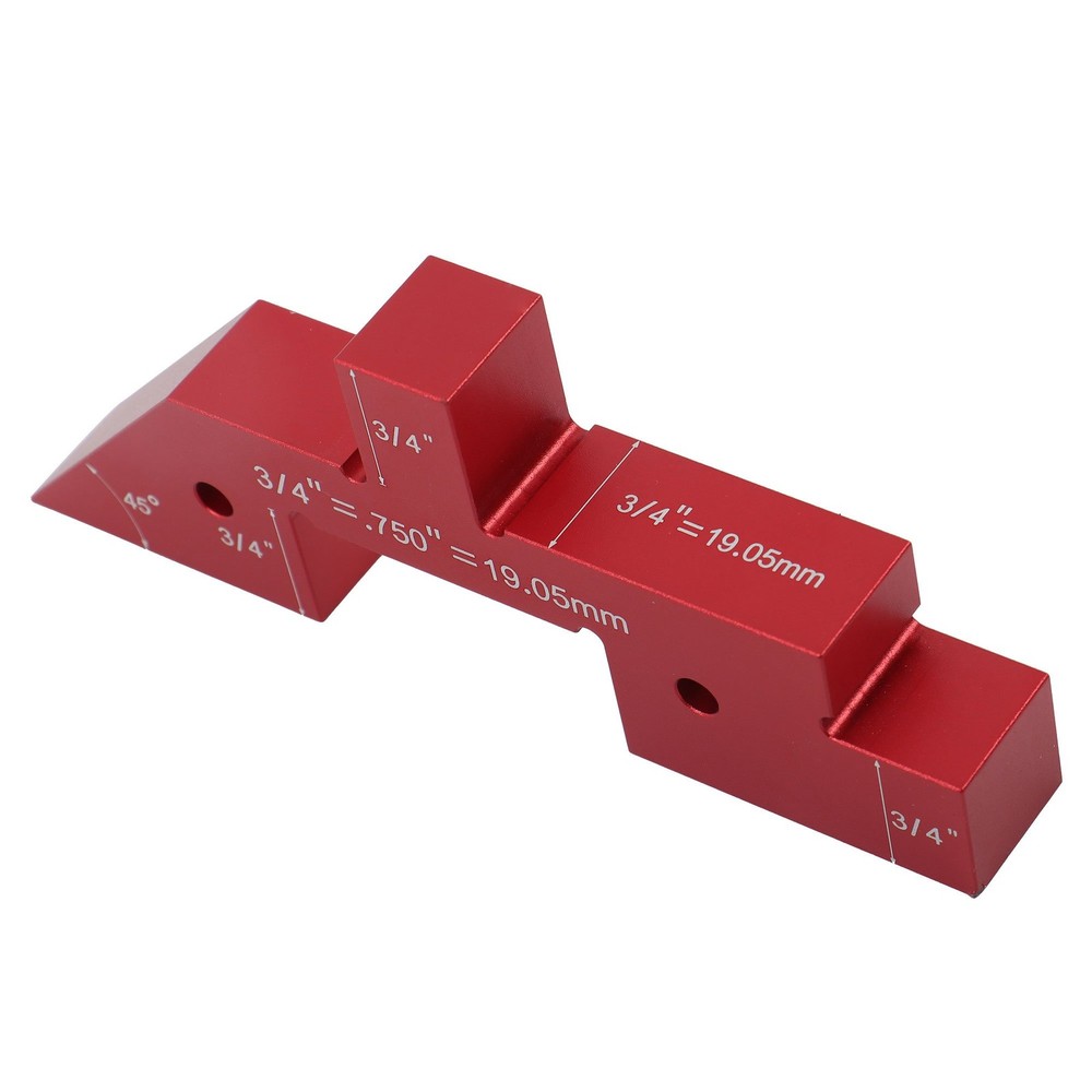 14 Pcs Setup Blocks Woodworking Precision Aluminum Router Table Setup Bars