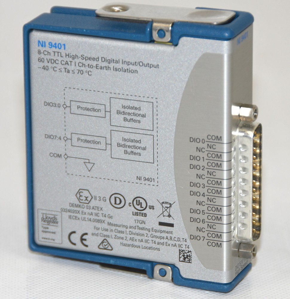 *NEW* National Instruments NI 9401 cDAQ High Speed Digital Input / Output Module