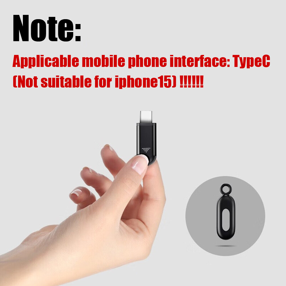 1Pc Phone Remote Control IR Blasters Type-C Smart Infrared App Control Adapter