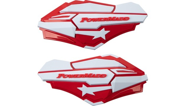 Powermadd Sentinel Handguards Red/White