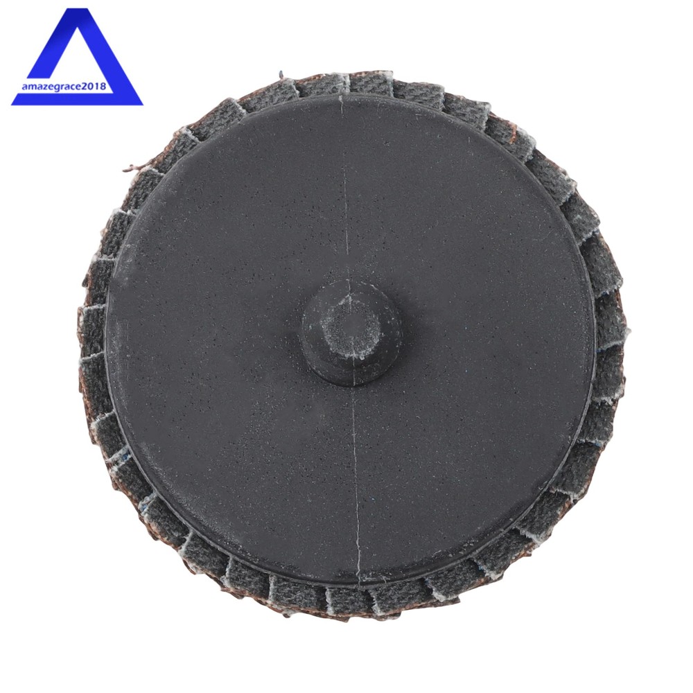 30Pack Mixed Curved Flap Disc 2" Quick Change Sanding Discs for Die Grinder