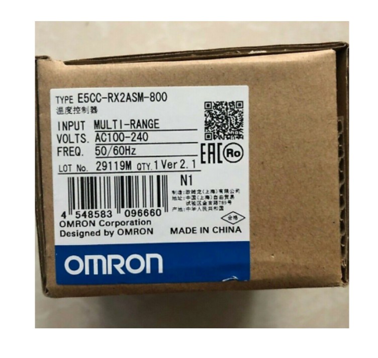 NEW Omron Temperature Controller E5CC-RX2ASM-800 100-240 VAC US Free TAX
