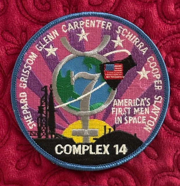 PROJECT MERCURY COMPLEX 14 COMMEMORATIVE PATCH