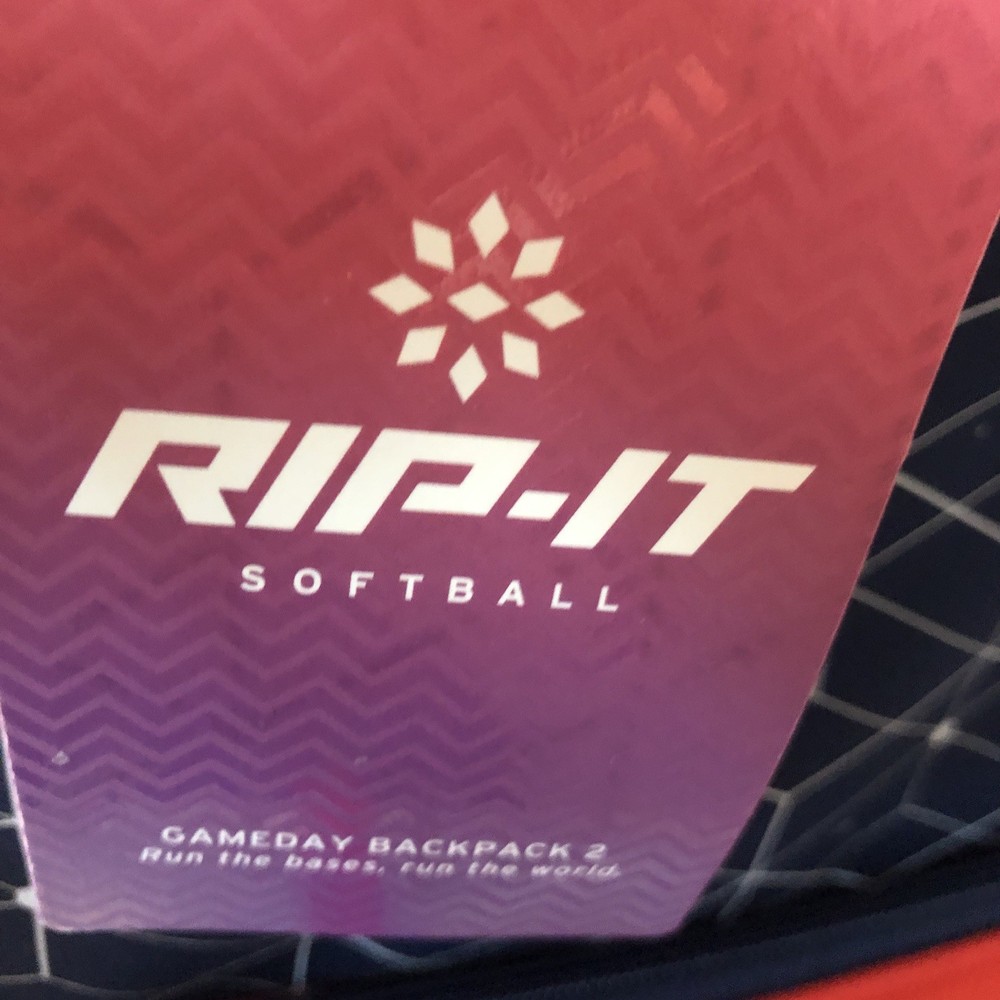 Rip-It Game day Softball Backpack NWT