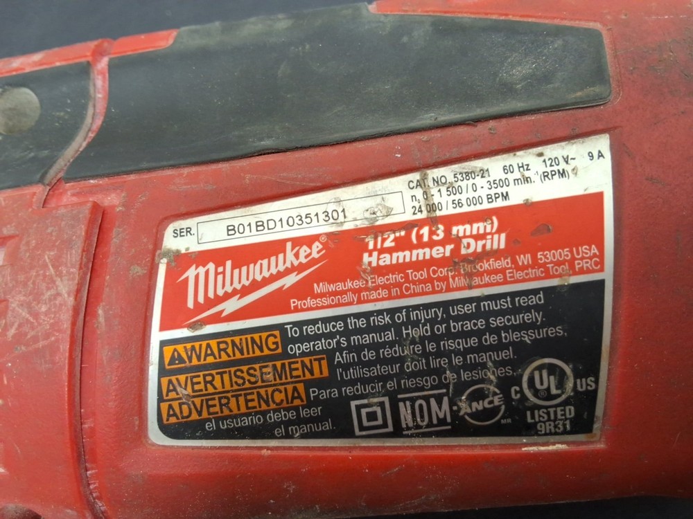 Milwaukee 5380-21 1/2" Drill Driver Tool