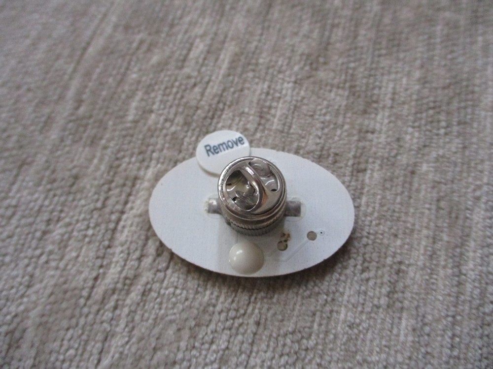 MILLER LITE LIGHTED VINTAGE LAPEL PIN - HAT PIN - Tie Tack, PINBACK