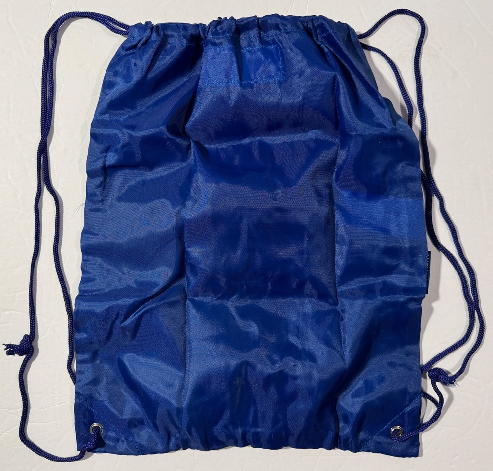 USS Ronald Reagan CVN-76 "Peace Through Strength" Backpack Drawstring Bag - NEW