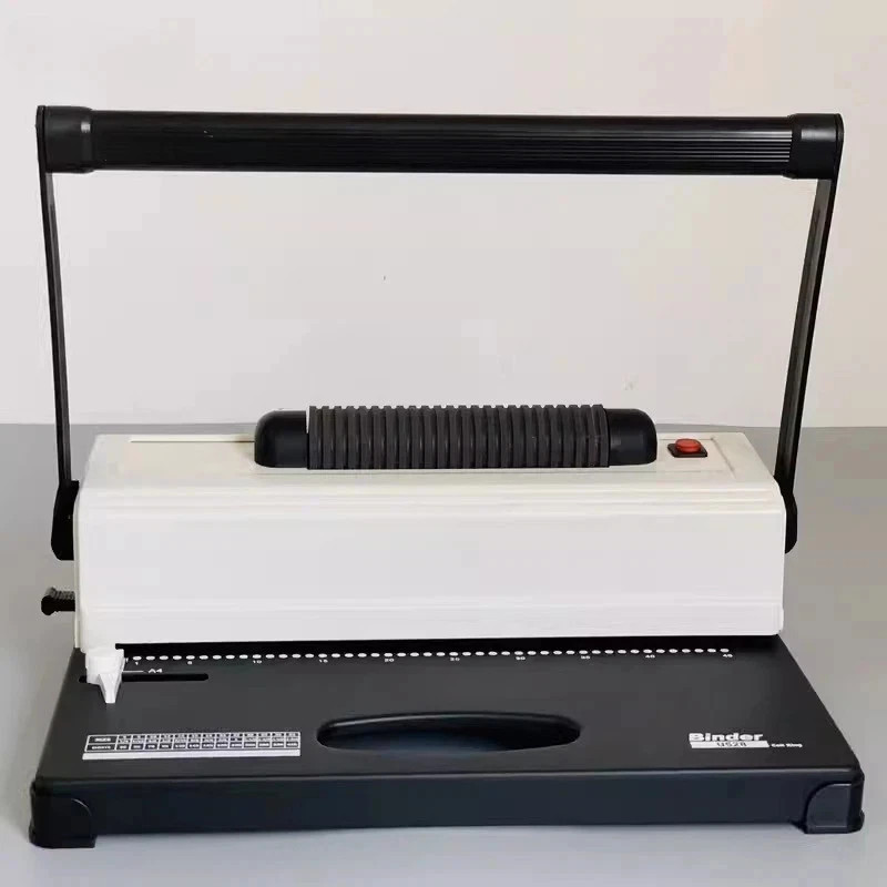 A4 Electric Single Coil Binding Machine Laptop Office Text Punch Binding Machine