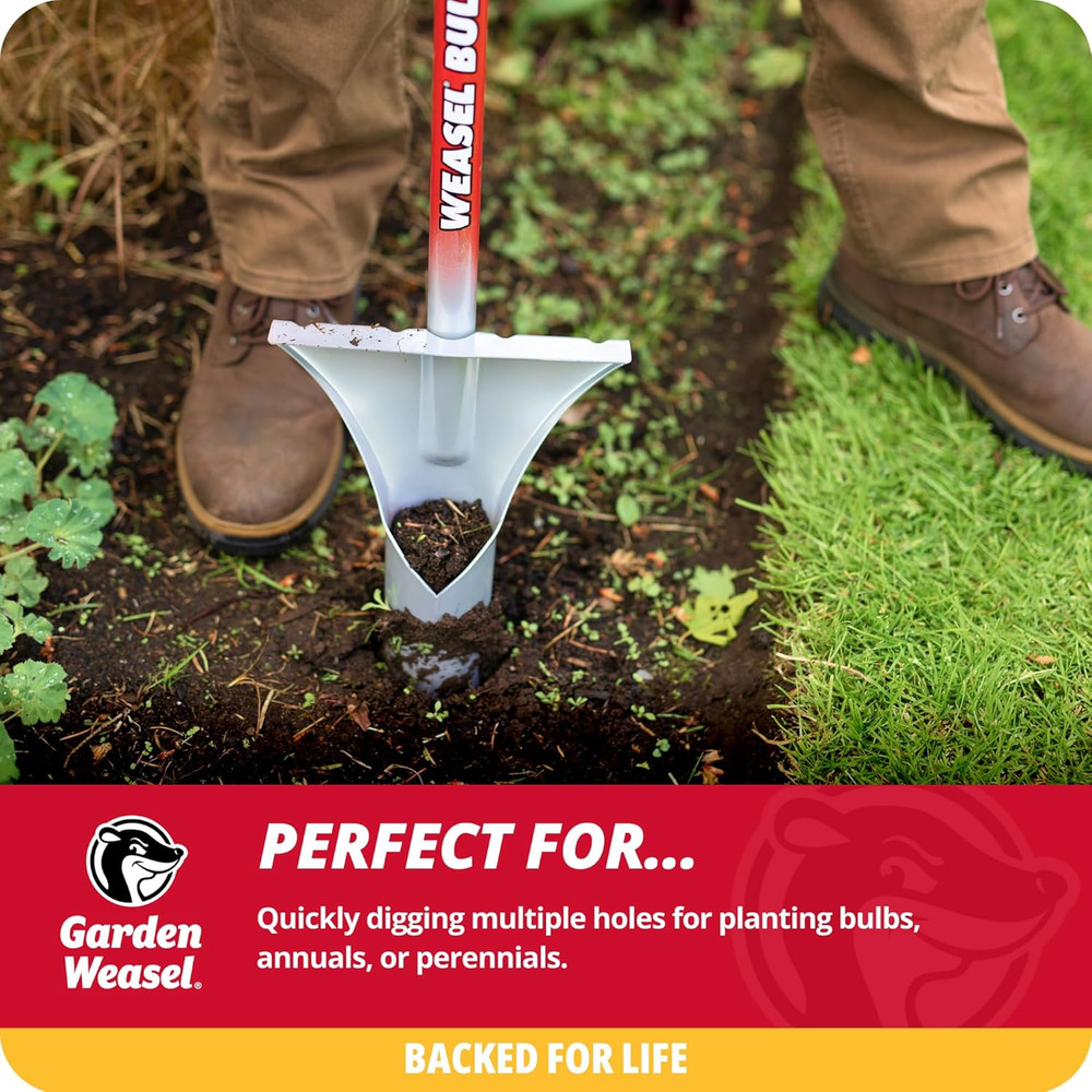 Bulb Planter - Long Handle | Annuals, Ground Cover, Vegetables, Spring and Fall