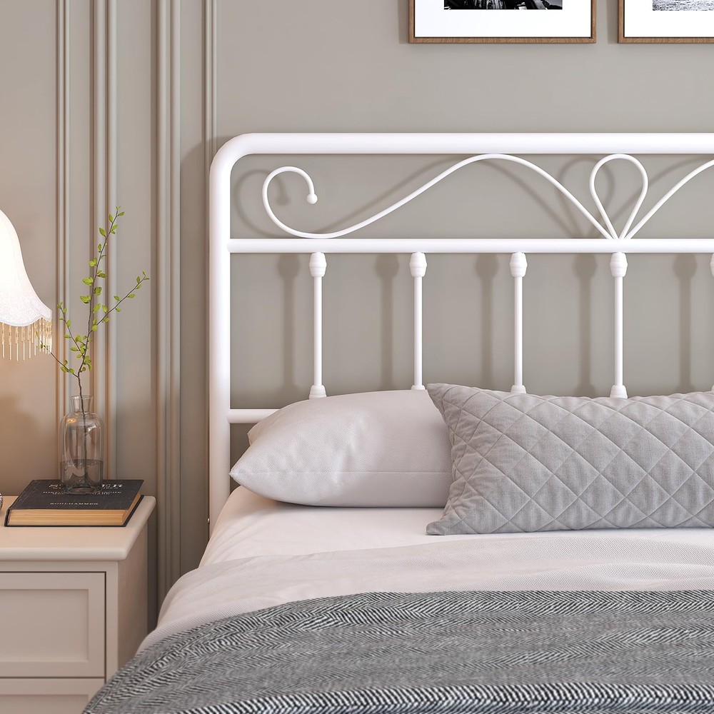 Elephance Full Size Headboard Only for Bed Frame,Victorian Style Platform Bed...