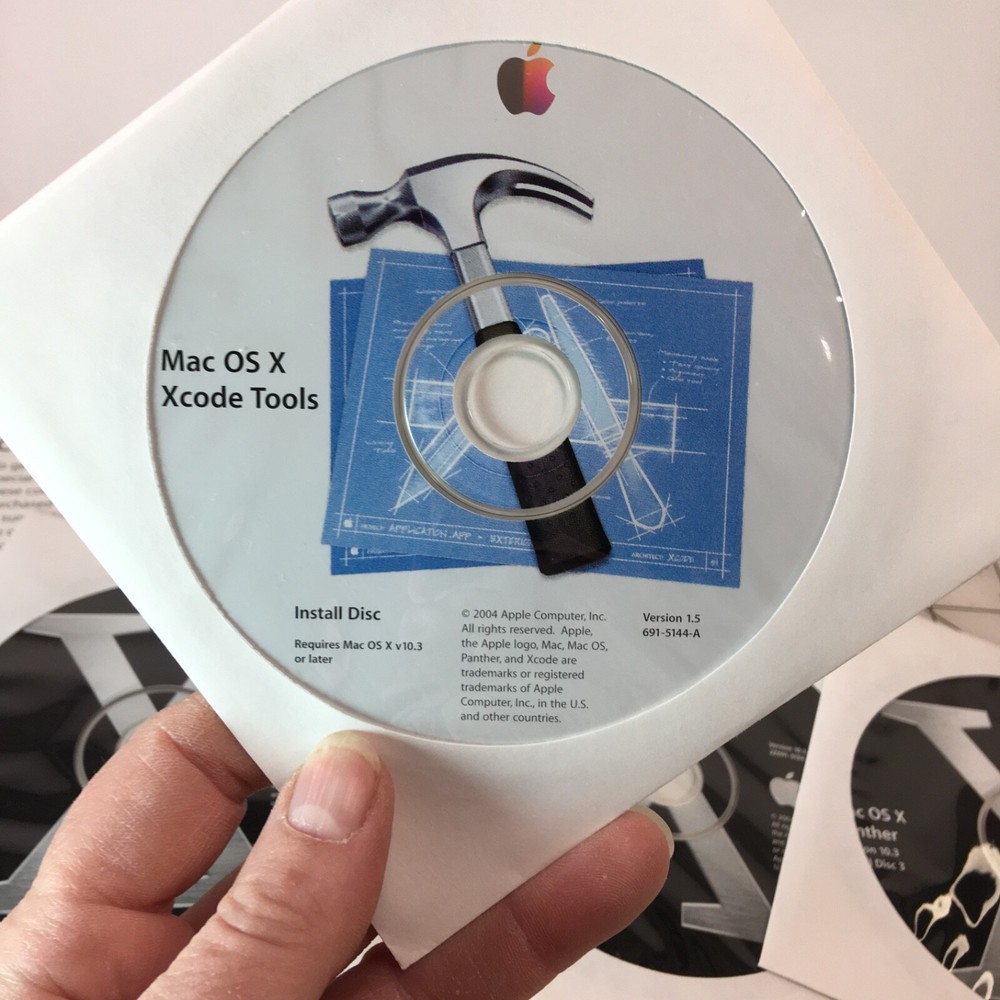 Vtg Apple Macintosh OS X 10.3 Panther Computer Software Mac COMPLETE BOX SET