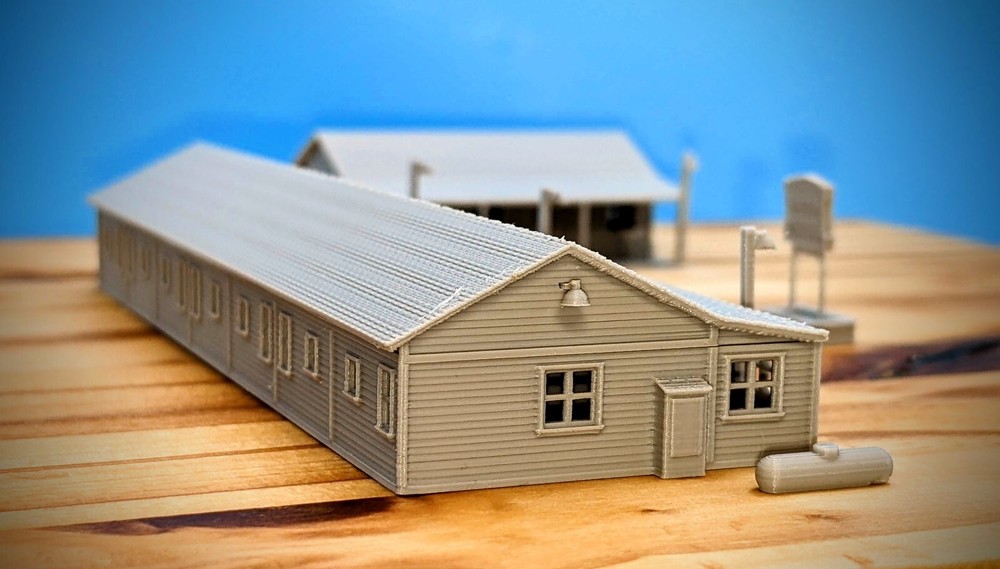 N Scale - Bates Motel - 1:160 Scale Building