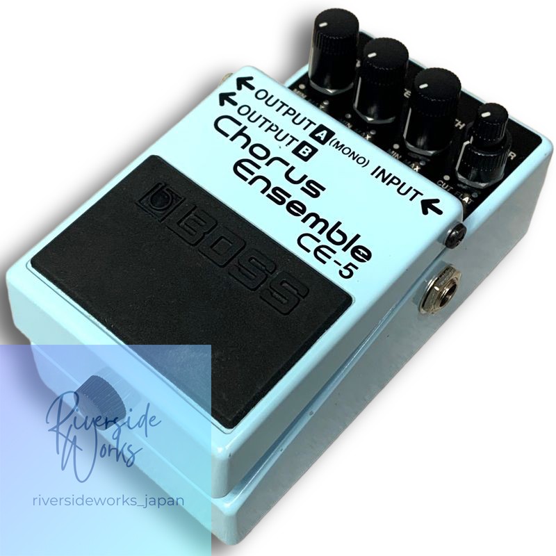 BOSS CE-5 Chorus Ensemble Effects Pedal Blue Used